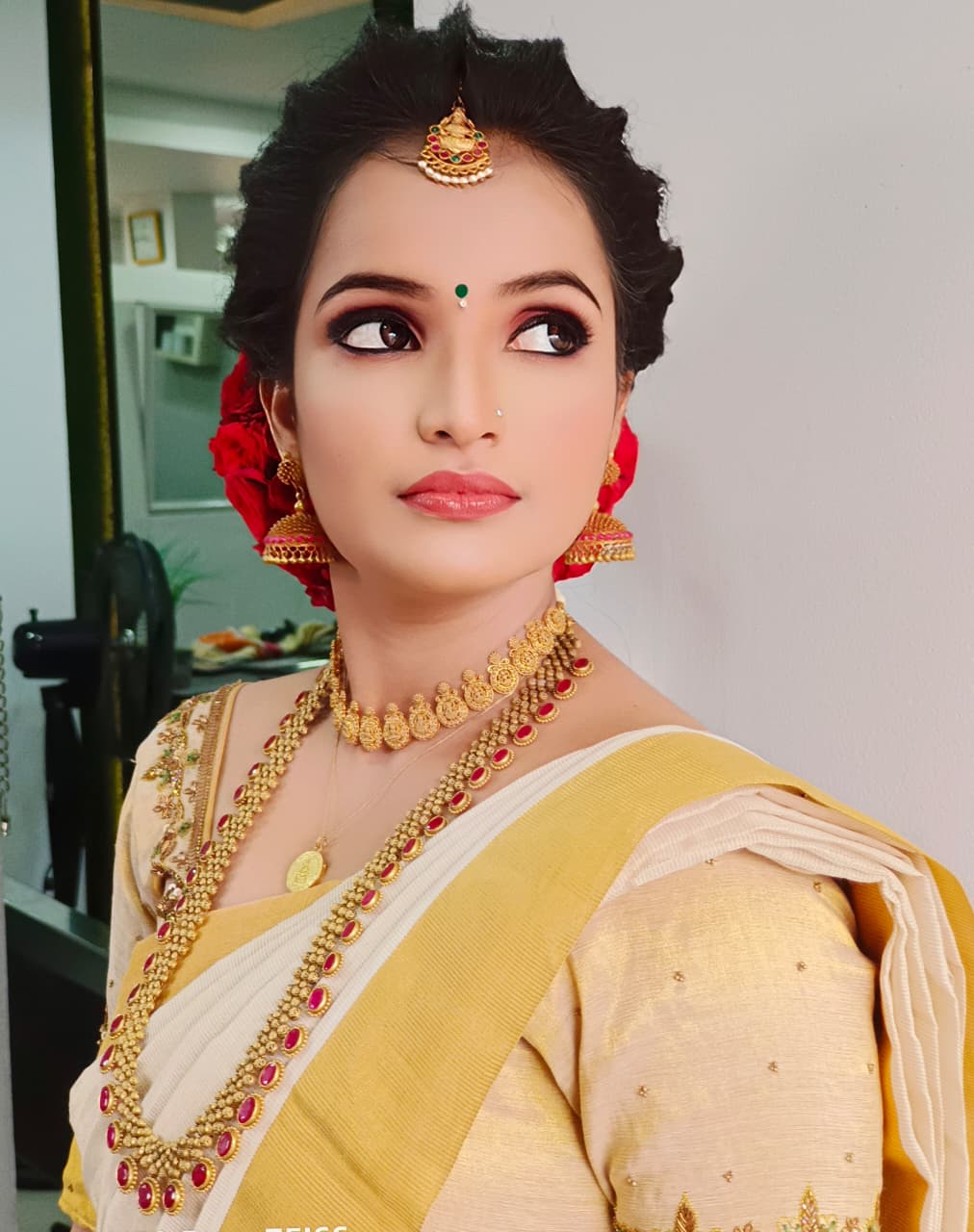 reception look of diyonamakeover